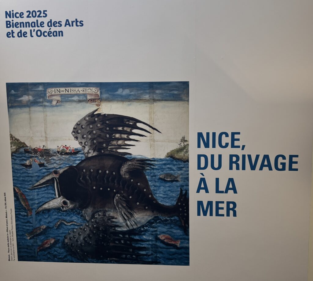 Illustration du billet consacré à Nice, du rivage à la mer.