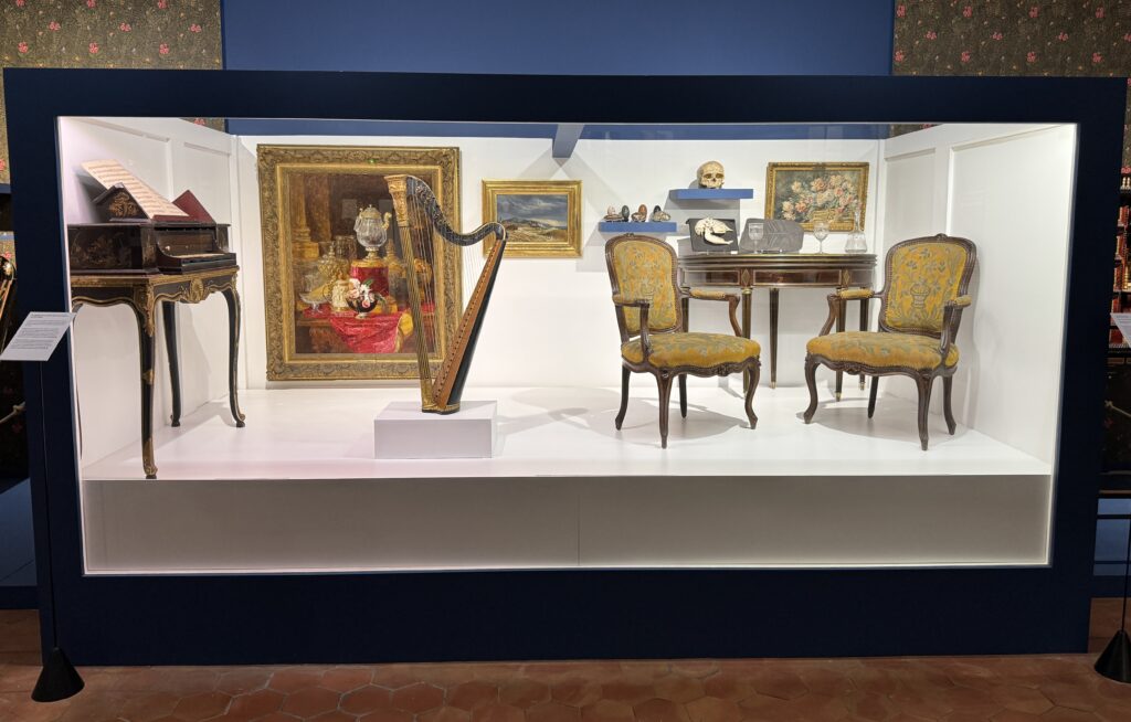 Une vue de l’exposition au Palais Lascaris.
