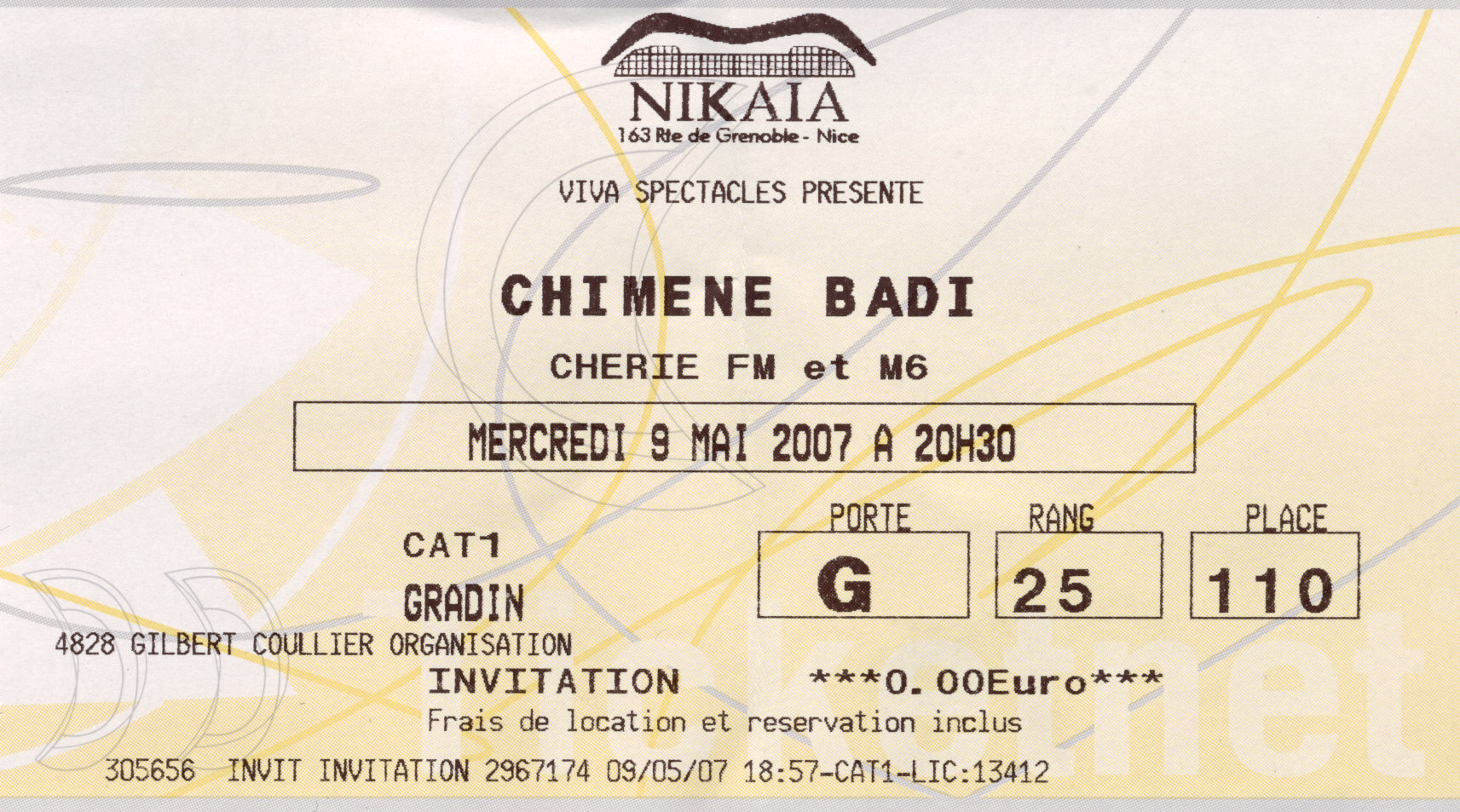 Chimène Badi mai 2007
