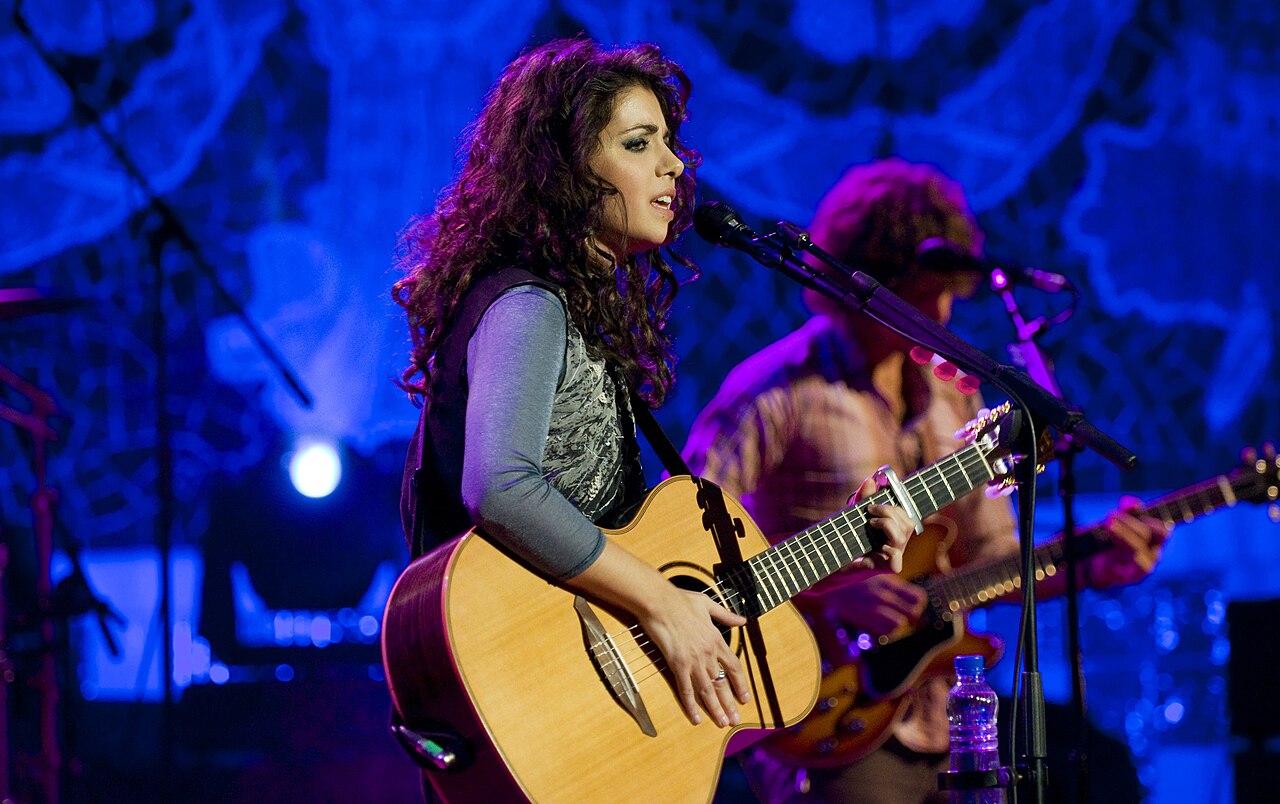 Katie Melua en concert à Barcelone, novembre 2008 (photo d’illustration, pas la performance de la vidéo)