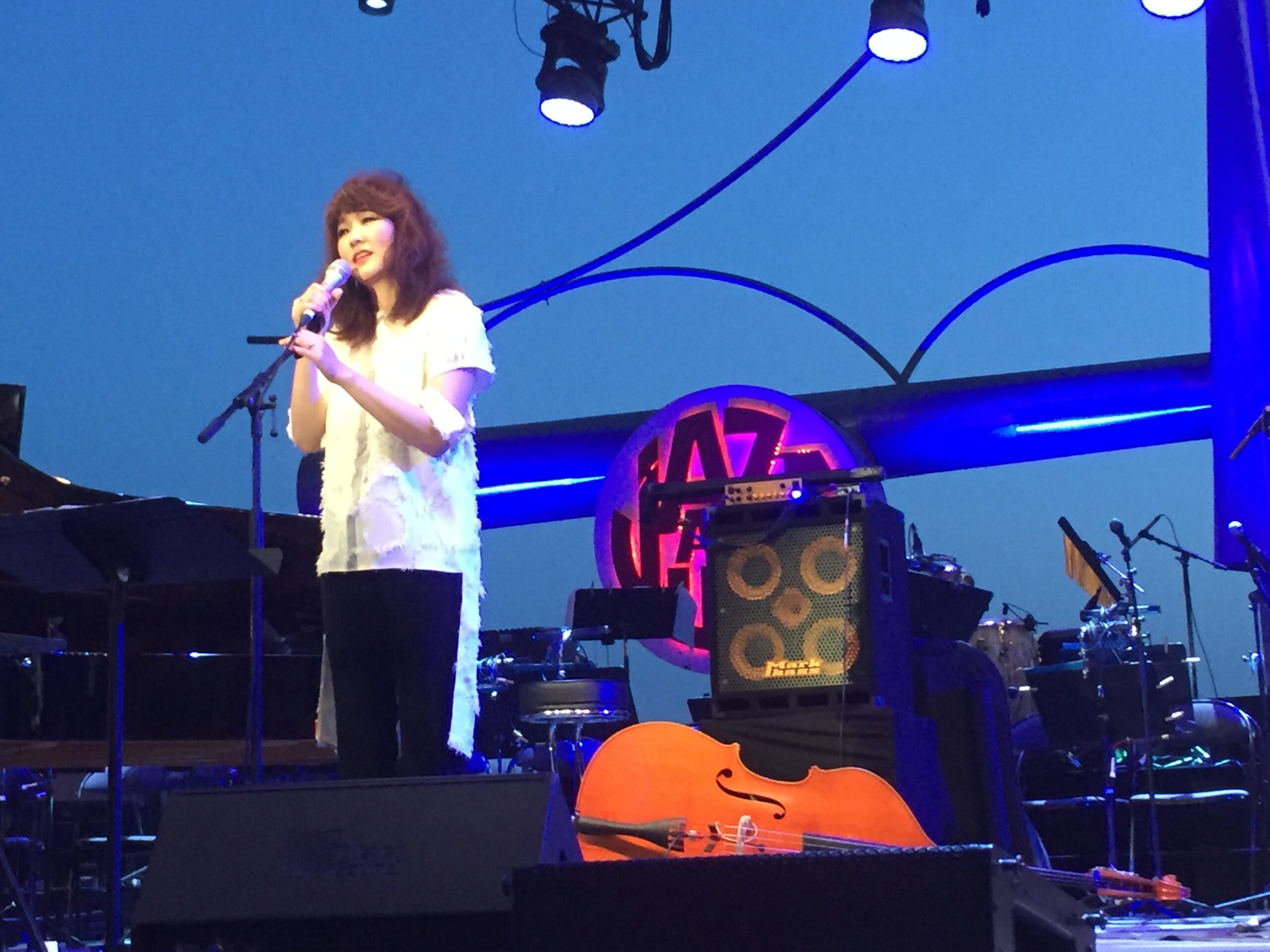 Concert de Youn Sun Nah à Antibes