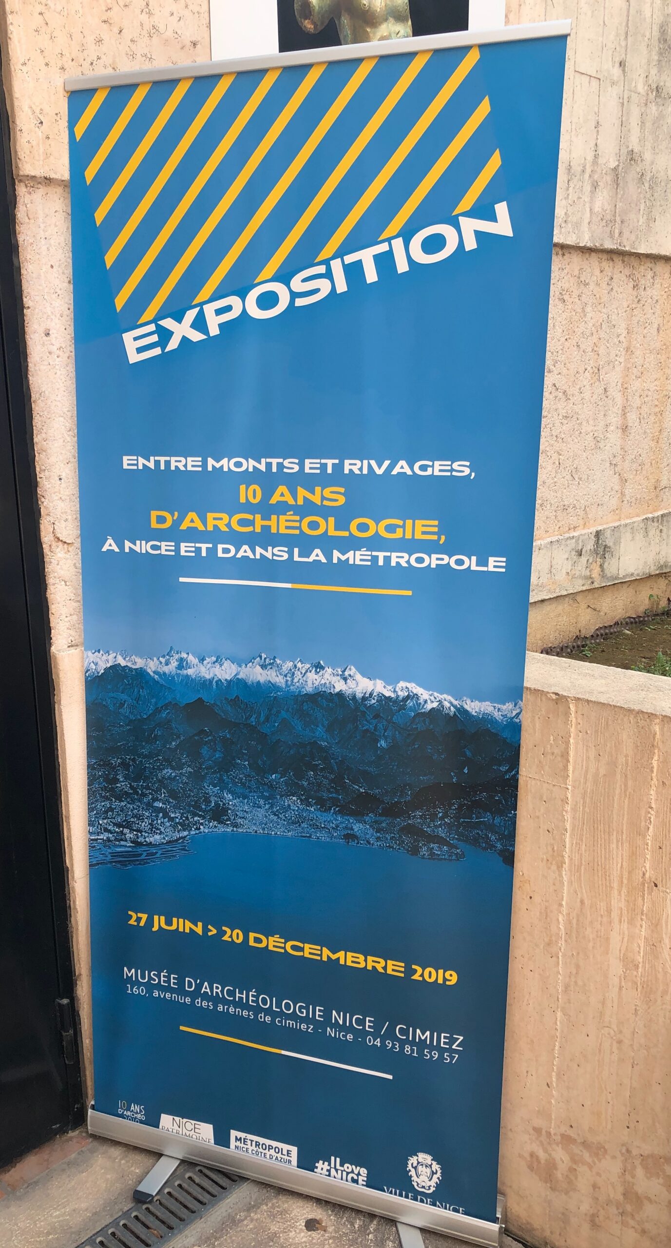 Visite de l’exposition « Entre monts et rivages. 10 ans d’archéologie à Nice et dans la Métropole »