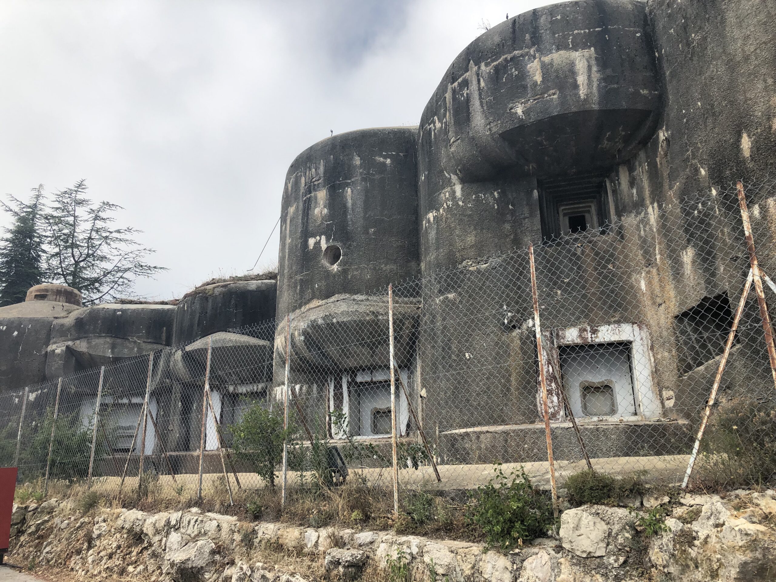 Visite du fort de Sainte Agnès