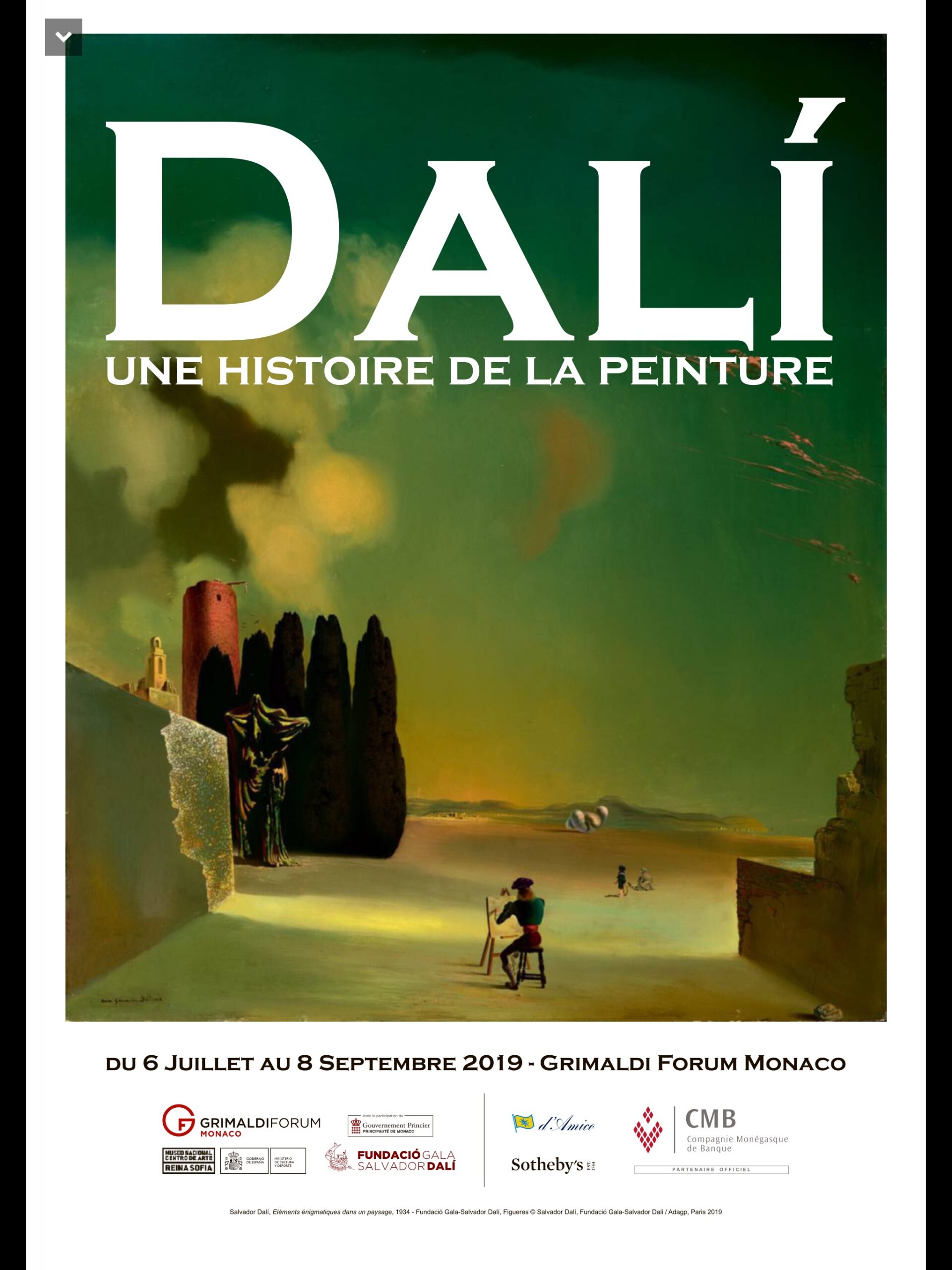 Visite de l’exposition Dali à Monaco