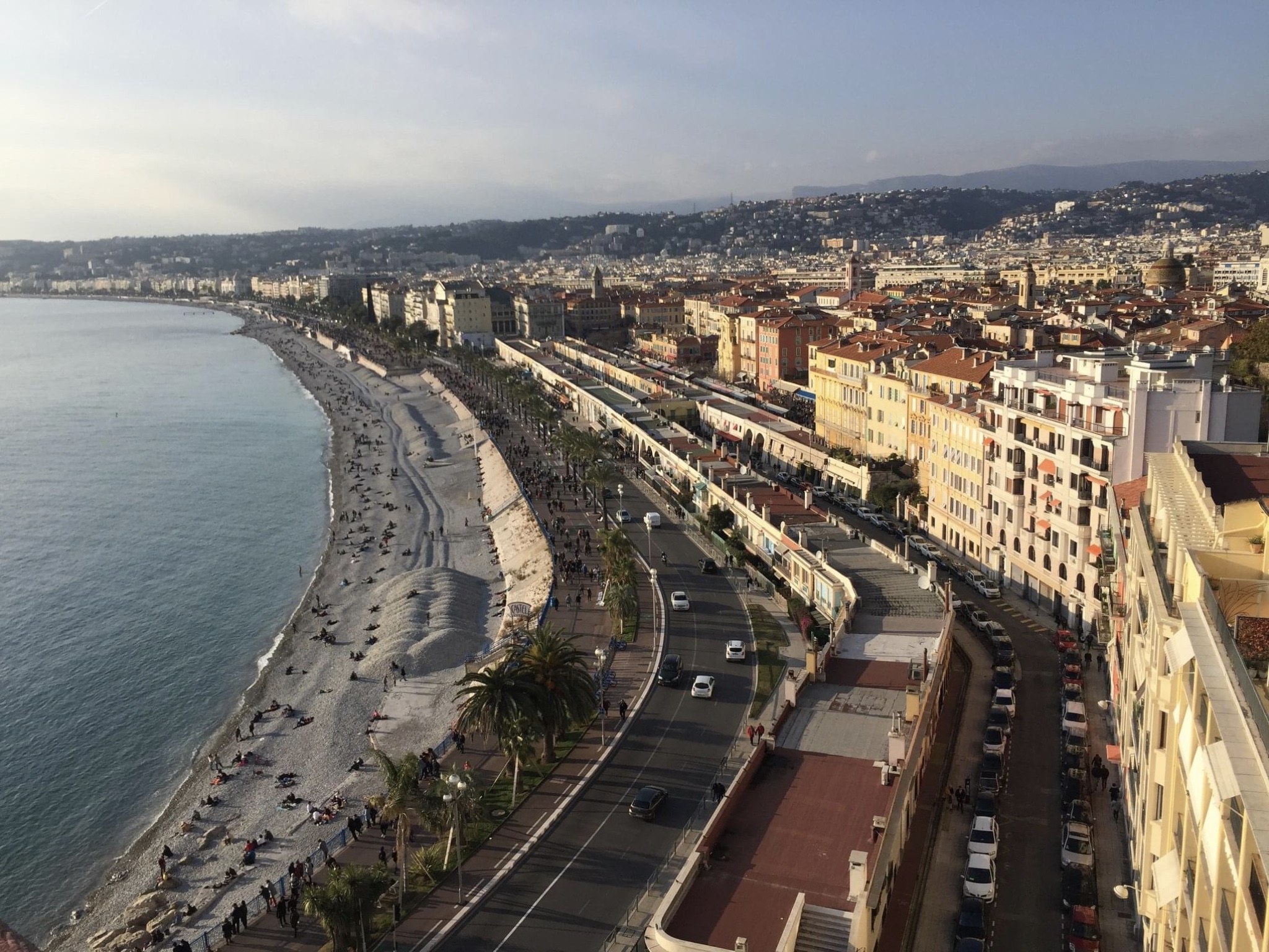 Ballade sur la Promenade des Anglais