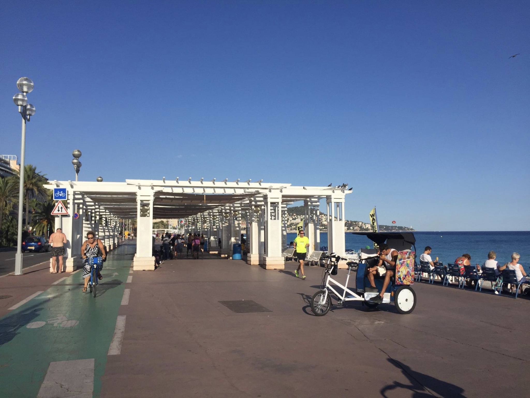 Ballade sur la Promenade des Anglais