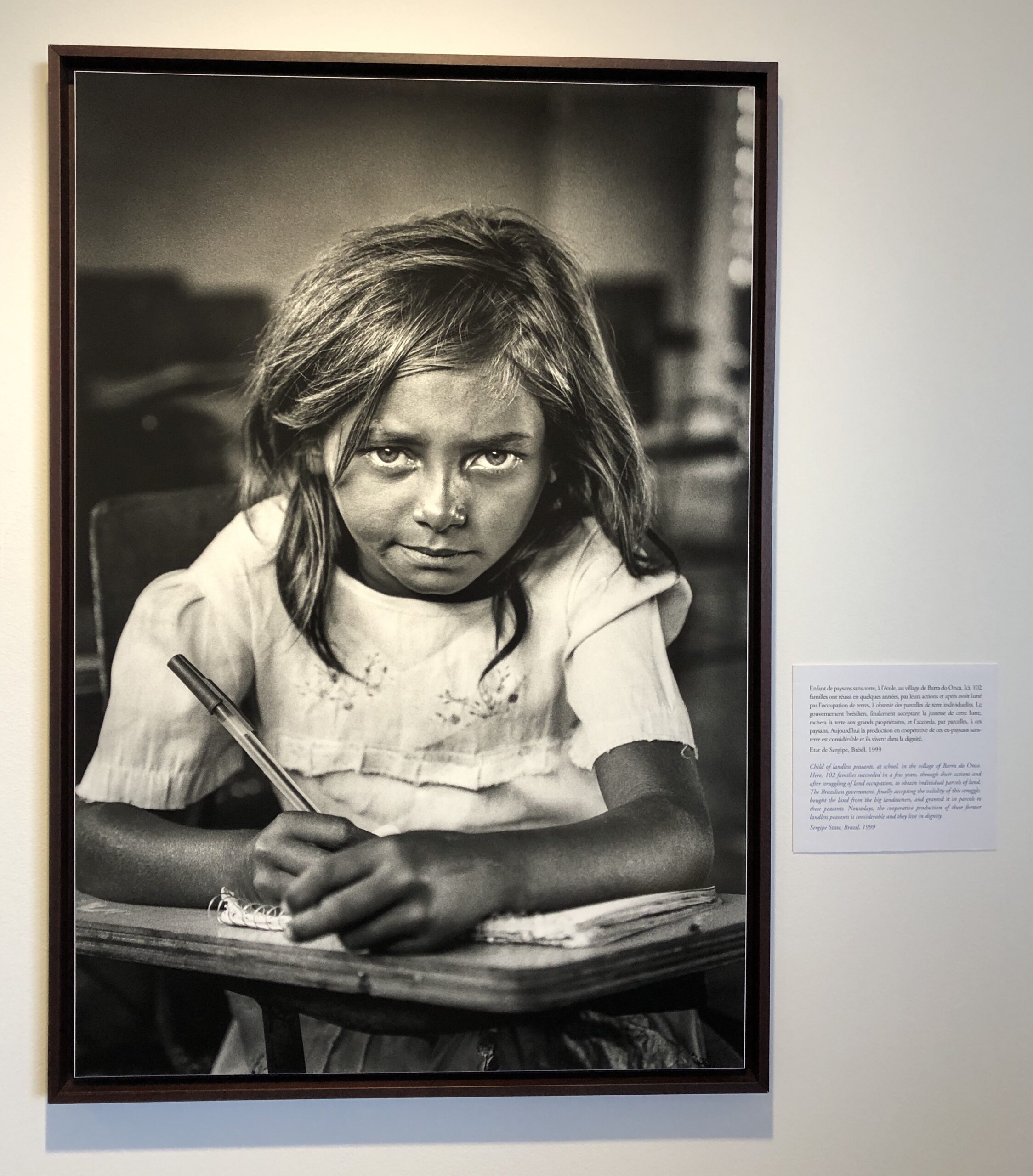Superbe exposition “Sebastião Salgado” au musée de la photographie de Nice.