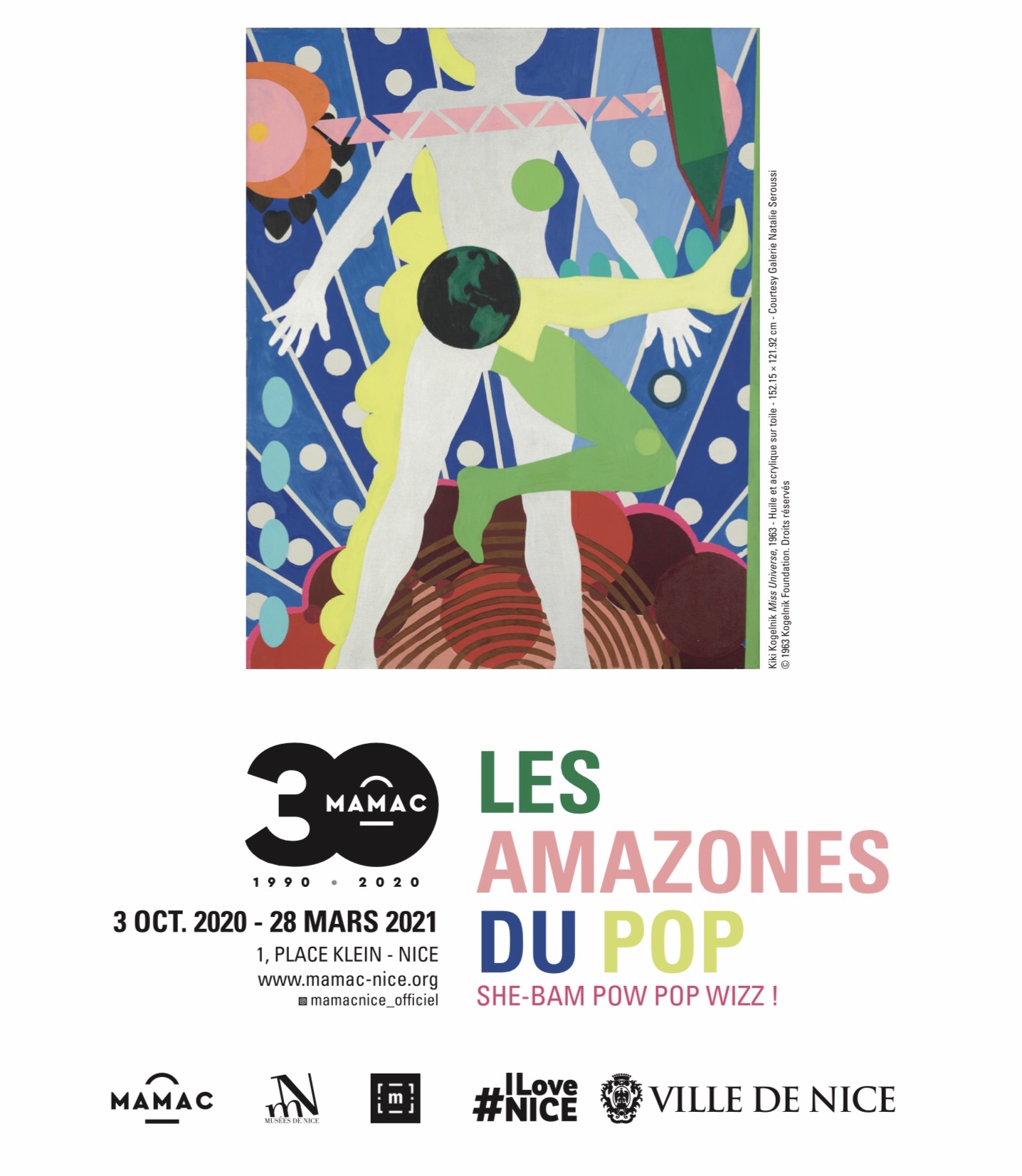 Exposition “Les amazones du pop” au Mamac