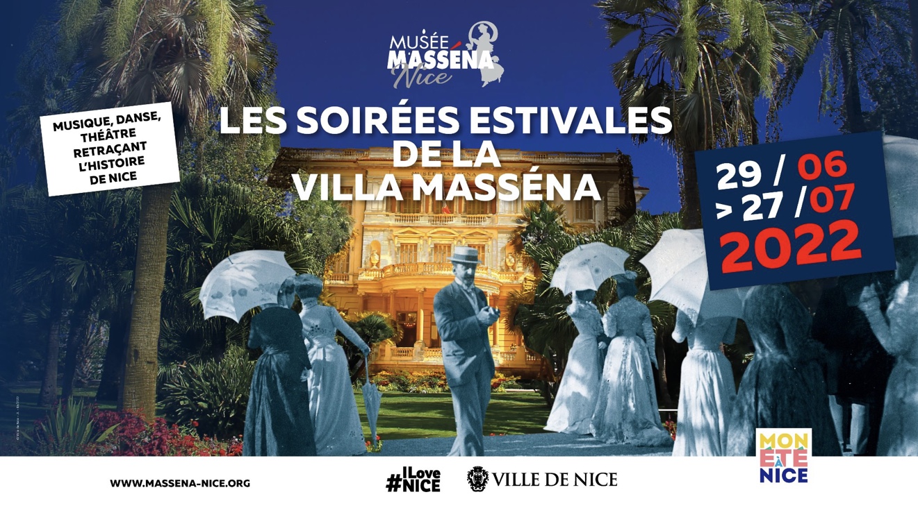 Spectacle dans le cadre des soirées à la Villa Masséna