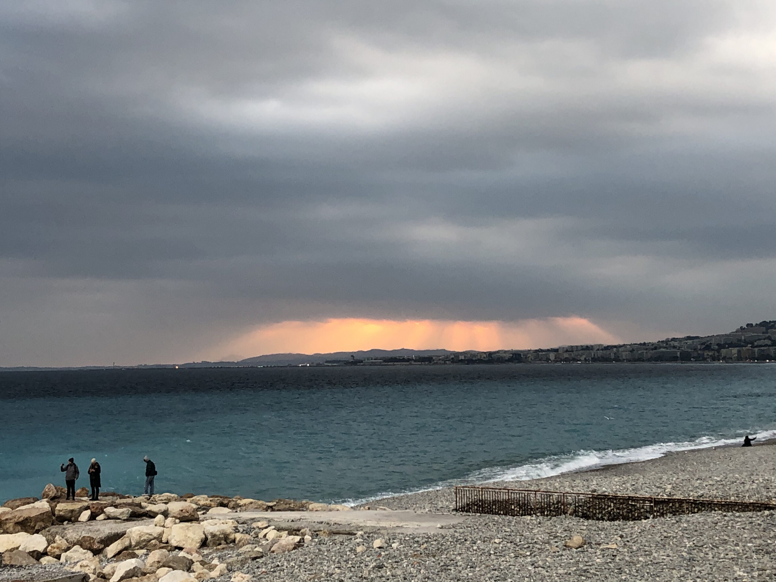 Nice, début de soirée