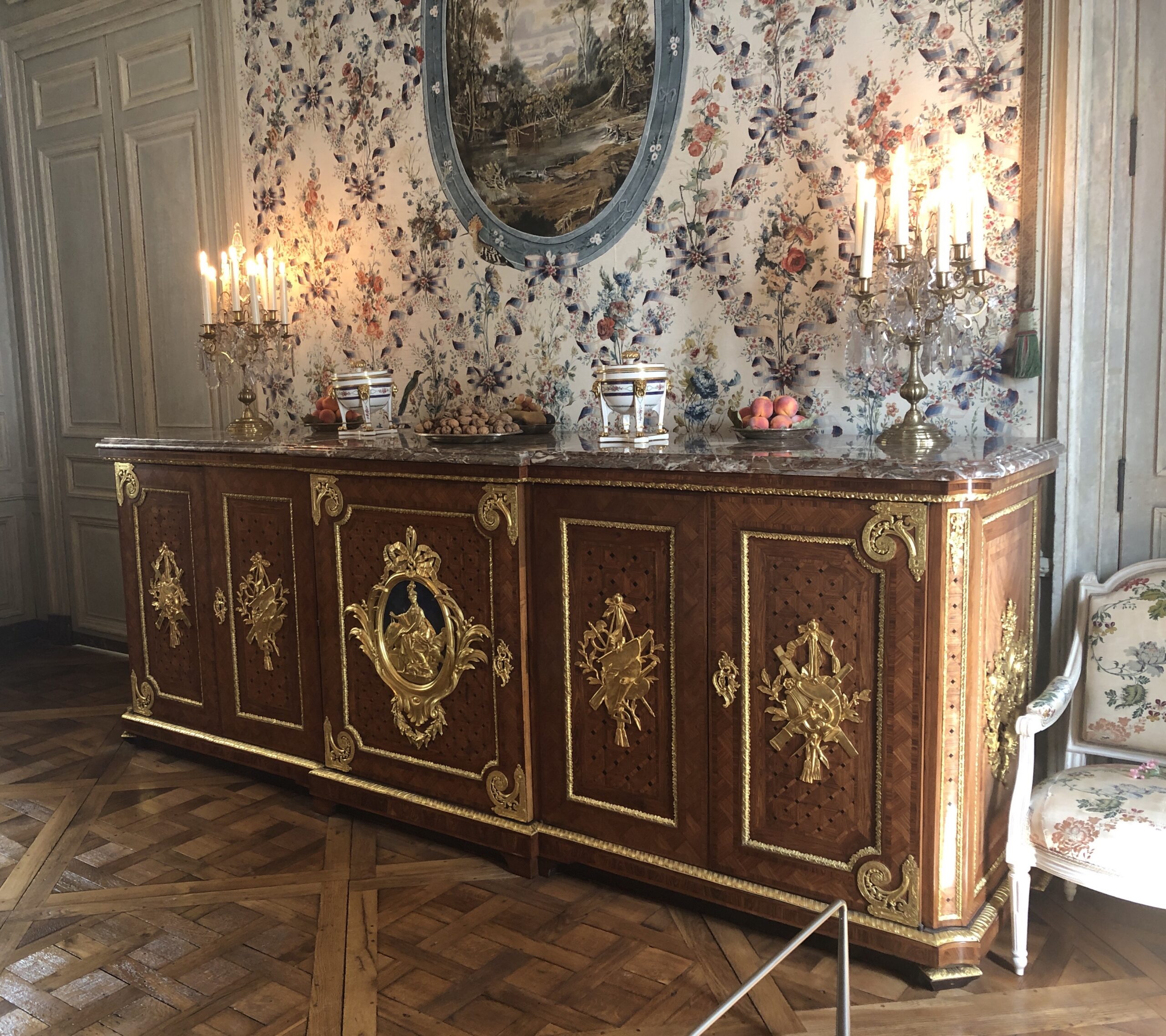 Visite de l’hôtel de la Marine à Paris
