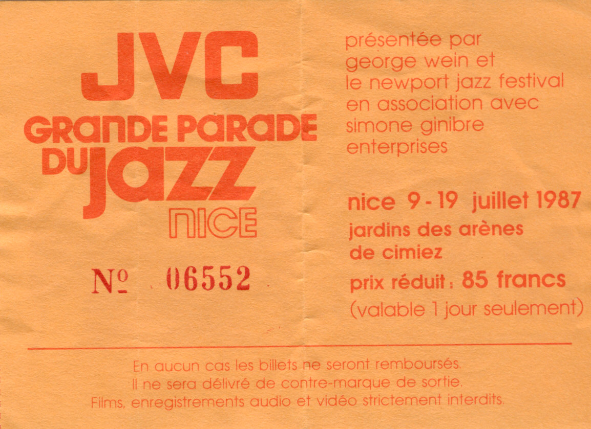 Photographie d’archive de GPJ juillet 1987.