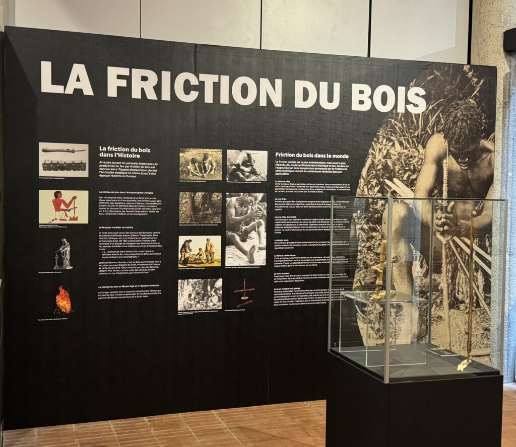 Du geste à la flamme
