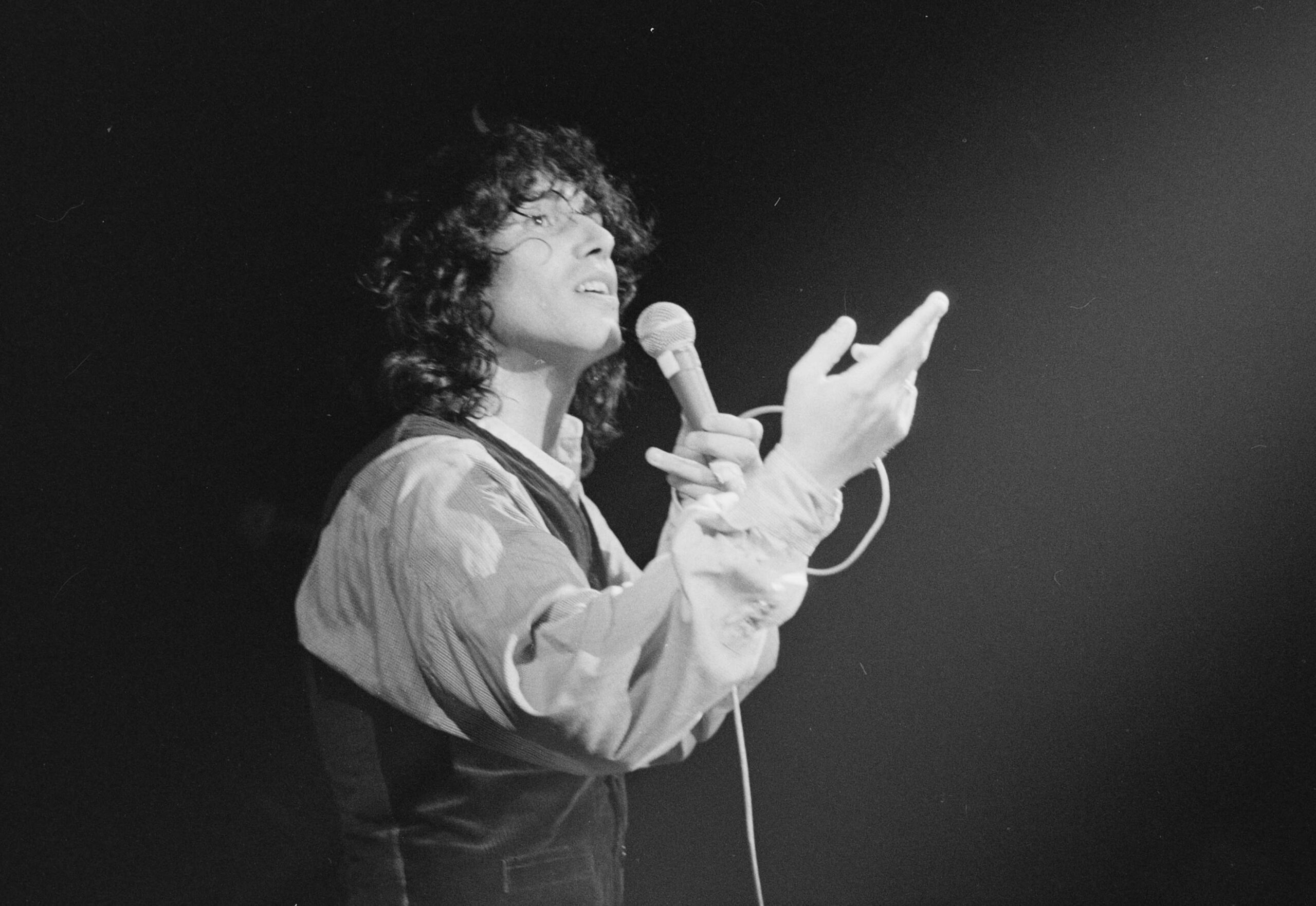 Julien Clerc en concert au Concertgebouw en 1976.